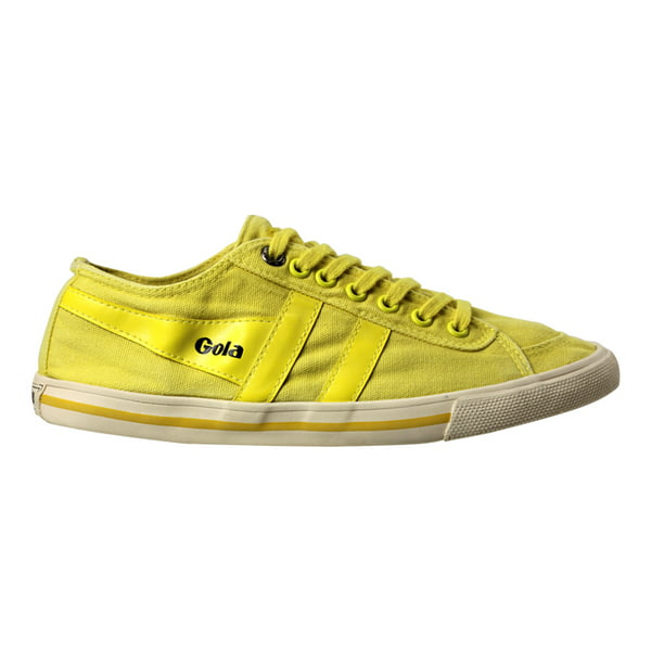 Details about    ***NEW*** Gola  Quota Canvas Yellow/Pink. Women`s Sneaker